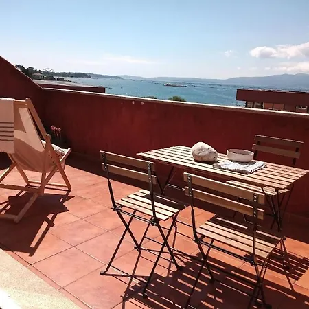 Atico Rias Baixas Vilaxoan Appartement